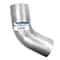 Heavy Duty Mfg 60 Degree Aluminized Elbow, 11-500-60A 11-500-60A - alternate 3